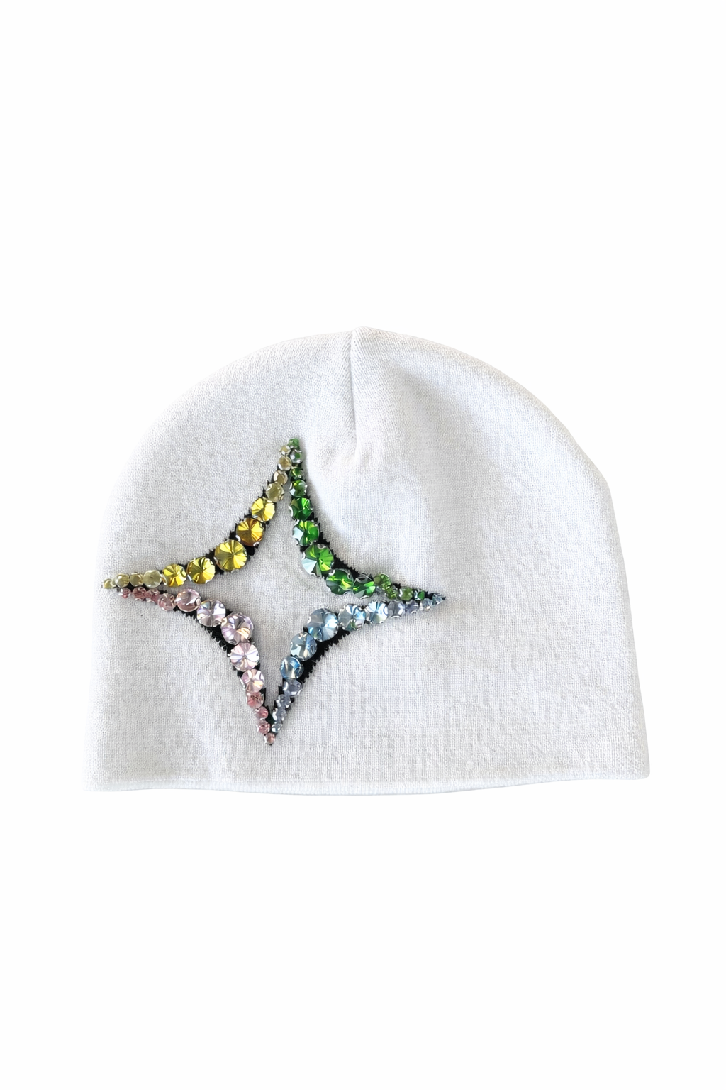 White Stella Beanie